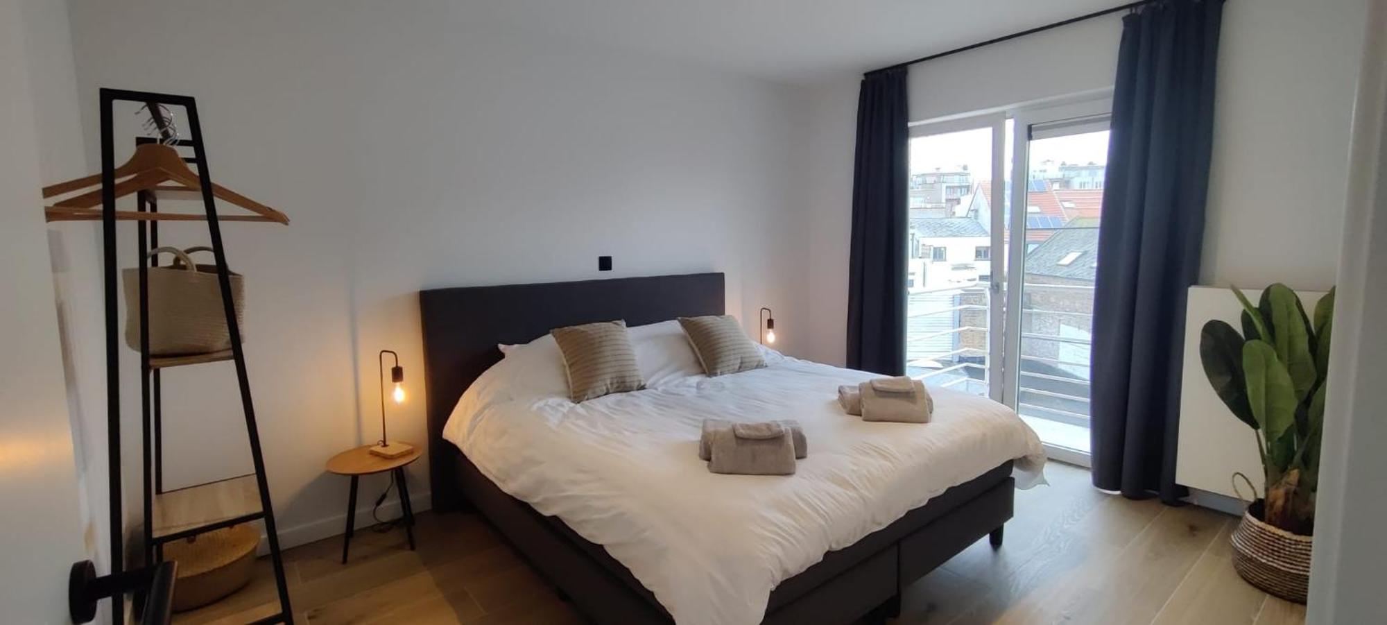Luxueus, Ruim Appartement Op 350M Van Het Strand Oostende Exteriör bild
