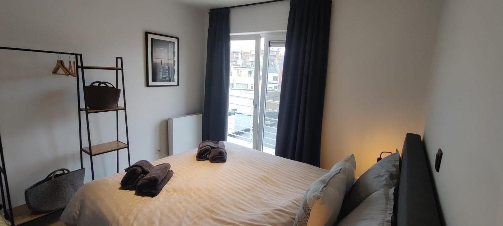 Luxueus, Ruim Appartement Op 350M Van Het Strand Oostende Exteriör bild