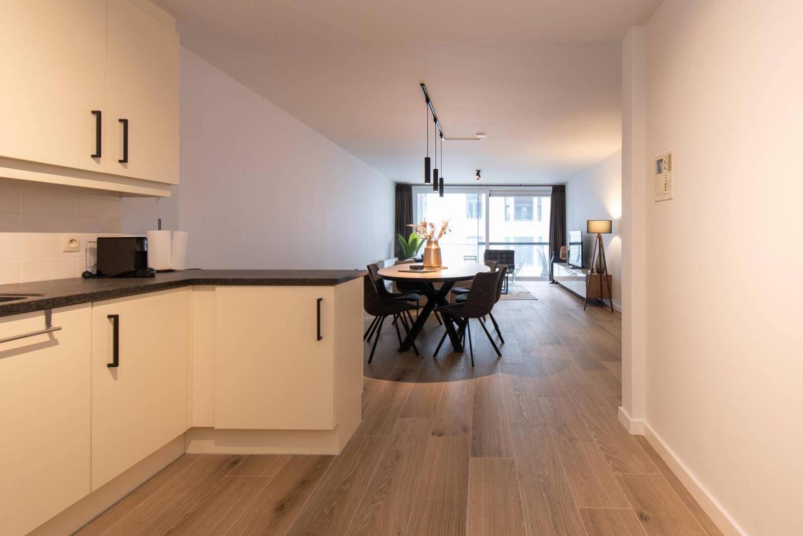 Luxueus, Ruim Appartement Op 350M Van Het Strand Oostende Exteriör bild