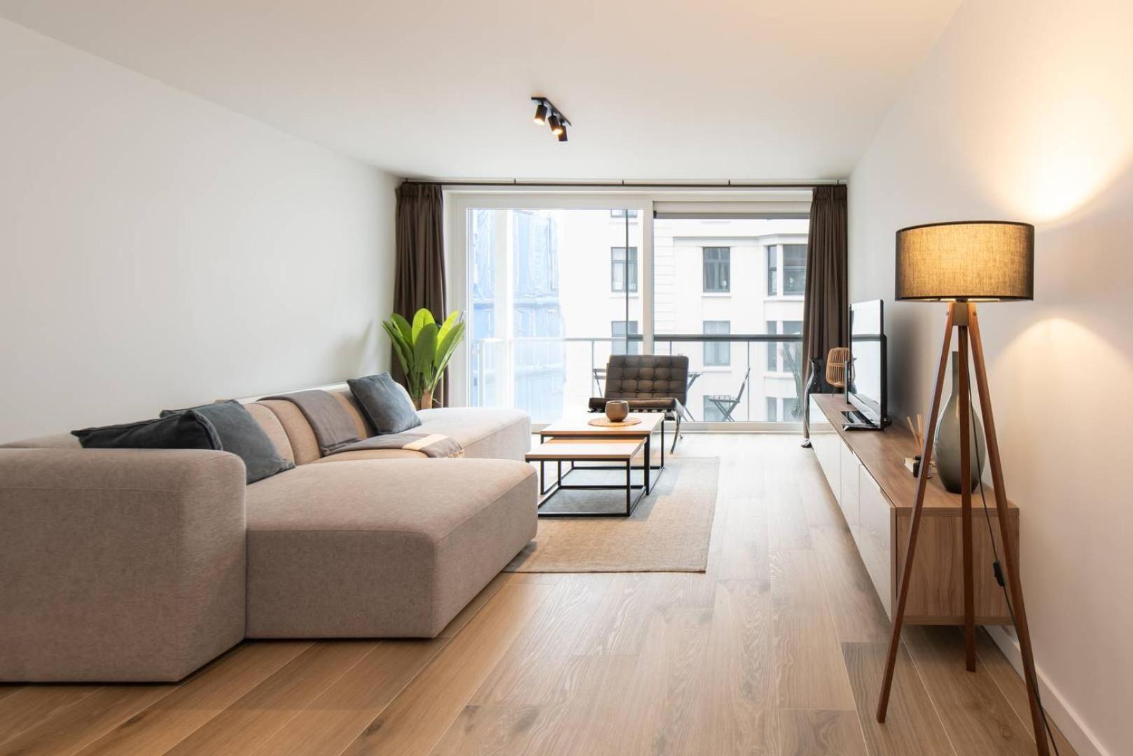 Luxueus, Ruim Appartement Op 350M Van Het Strand Oostende Exteriör bild